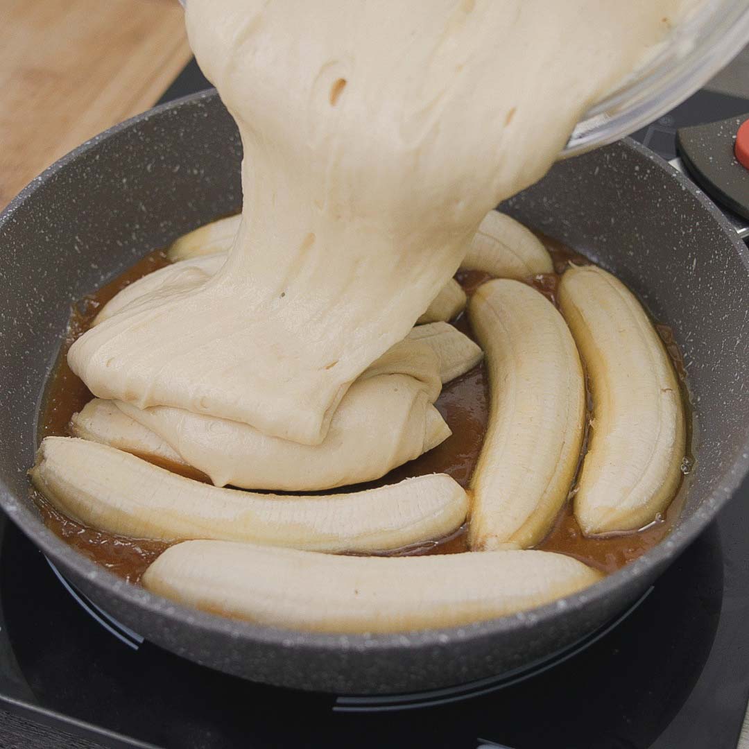 Bolo de Banana de Frigideira, Rápida e Deliciosa!