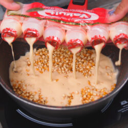 Pipoca Caramelizada de Yakult