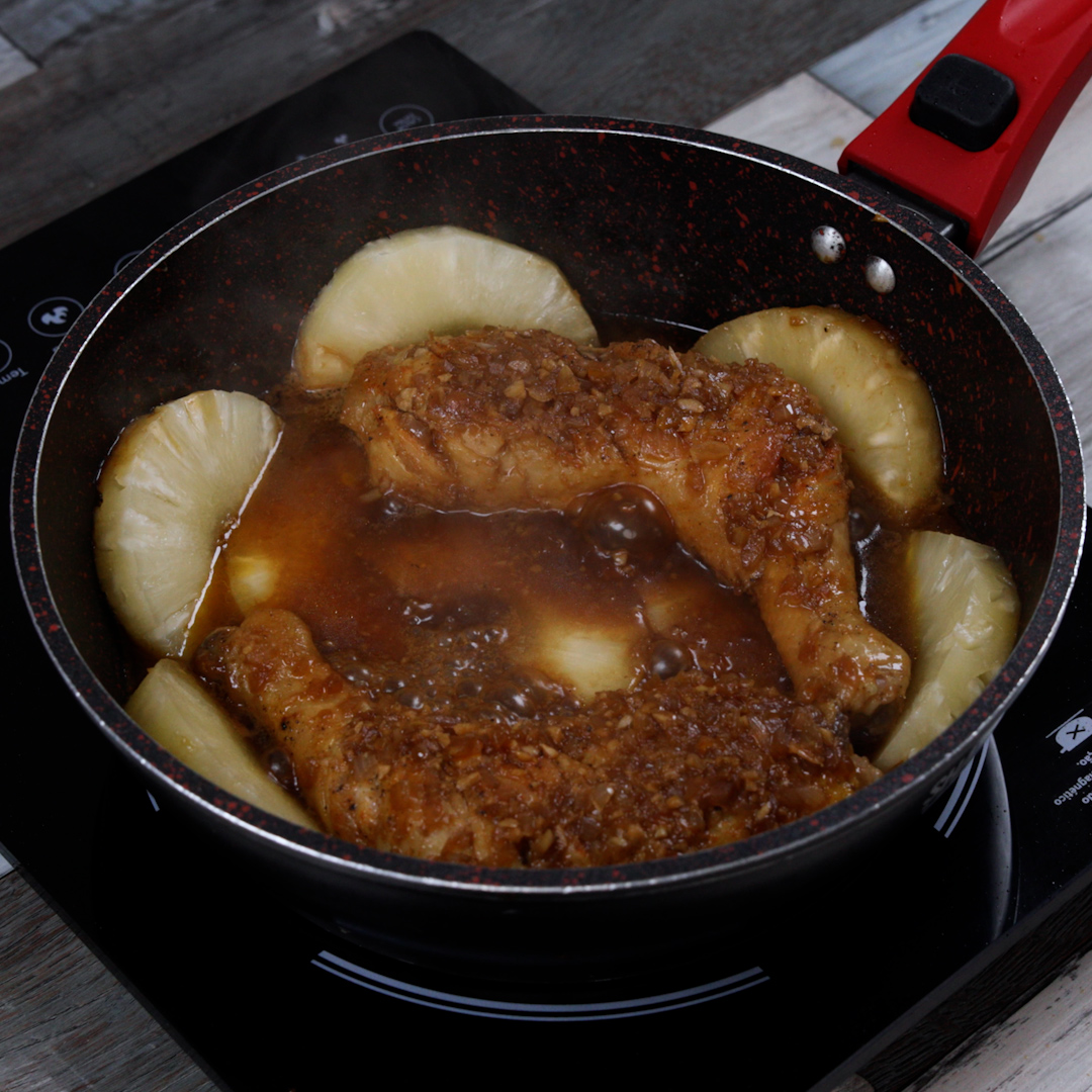 Coxas de frango com abacaxi – A receita que vai te surpreender!