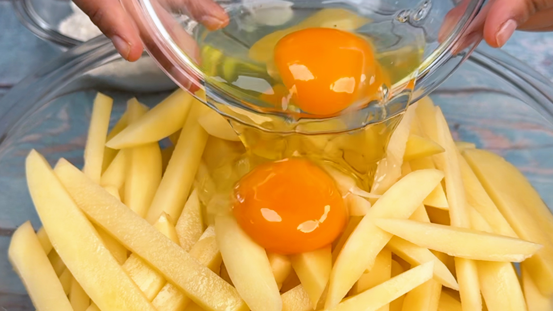 Batata frita crocante