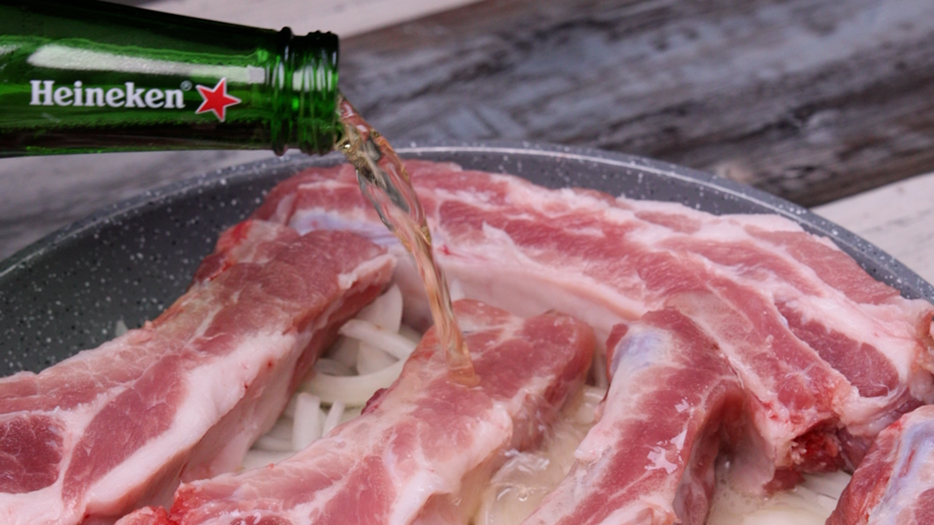 Costela com cerveja
